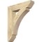 Ekena Millwork Thorton Slat Rough Sawn Bracket, Douglas Fir, 4"W x 20"D x 24"H BKT04X20X24THR06RDF - alternate 1